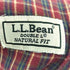 エルエルビーン L.L.Bean 裏地チェック ツータックチノパンツ メンズ  34